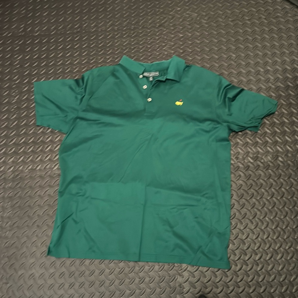 MASTERS GOLF Authentic shirt green